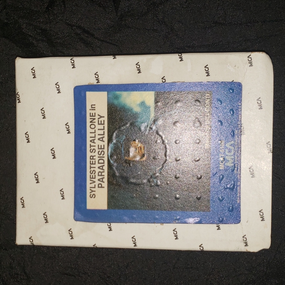 Vintage Sylvester Stallone MCA 8 Track Original Soundtrack Paradise Alley - Picture 3 of 7